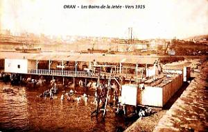 Oran - Port - Bains - 1915